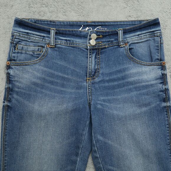 International Concepts Jeans Women's Size 6 Blue Low-Rise Skinny Leg 30" Inseam - Picture 9 of 15